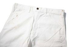 画像2: Used Stan Ray Painted Painter Pants White made in USA (2)