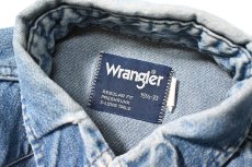 画像4: 80s Used Wrangler Denim Western Shirt made in USA (4)
