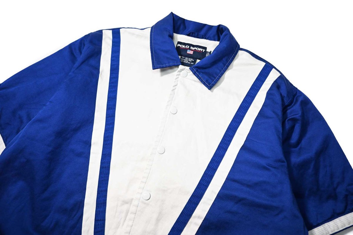 画像3: 90-00s Used Polo Sport Ralph Lauren Short Sleeve Jacket ラルフローレン (3)
