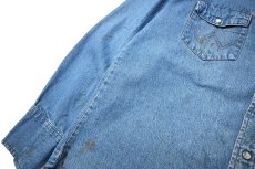 画像4: 90s Used Wrangler Denim Western Shirt (4)