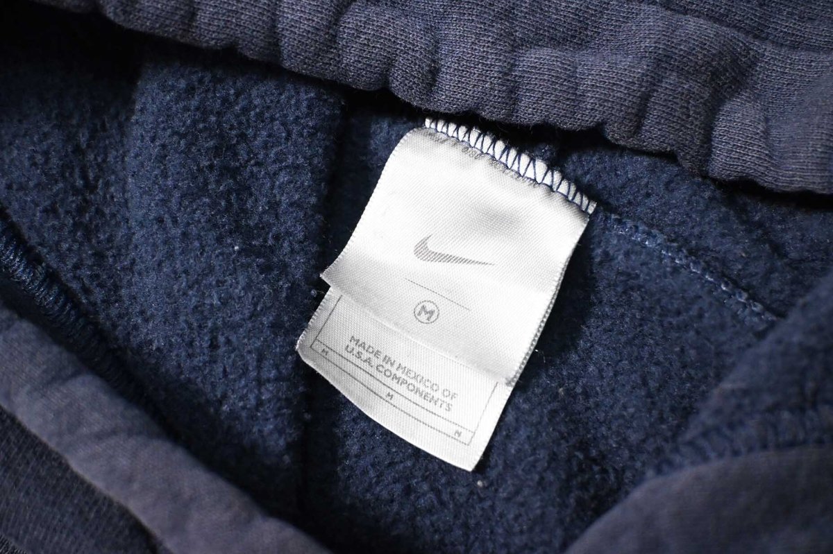 画像4: 90-00s Used Nike Center Swoosh Sweat Hoodie Navy (4)