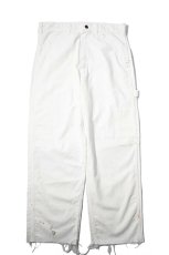 画像1: Used Stan Ray Painted Painter Pants White made in USA (1)