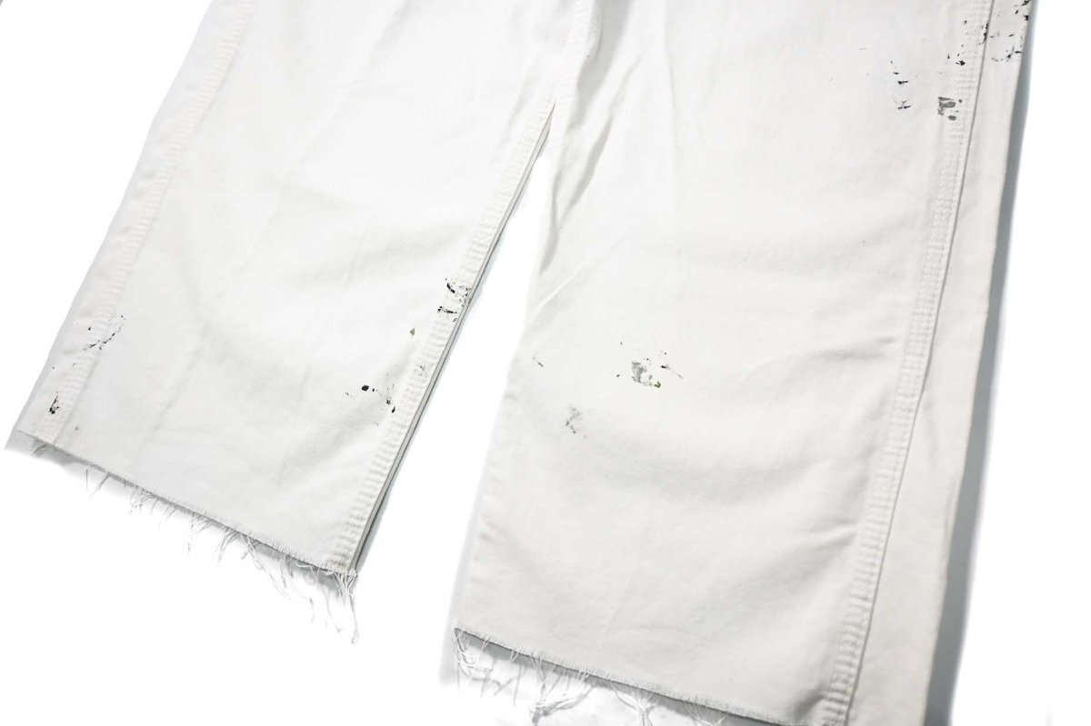 画像3: Used Stan Ray Painted Painter Pants Natural made in USA (3)