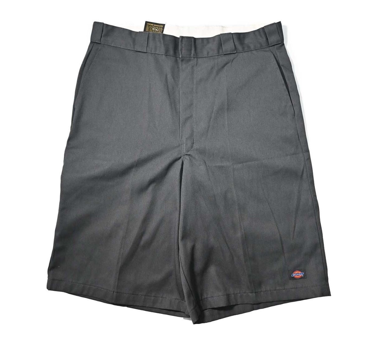 画像1: 00s Deadstock Dickies 42283CH 13Inch Multi-Use Pocket Work Short Charcoal (1)