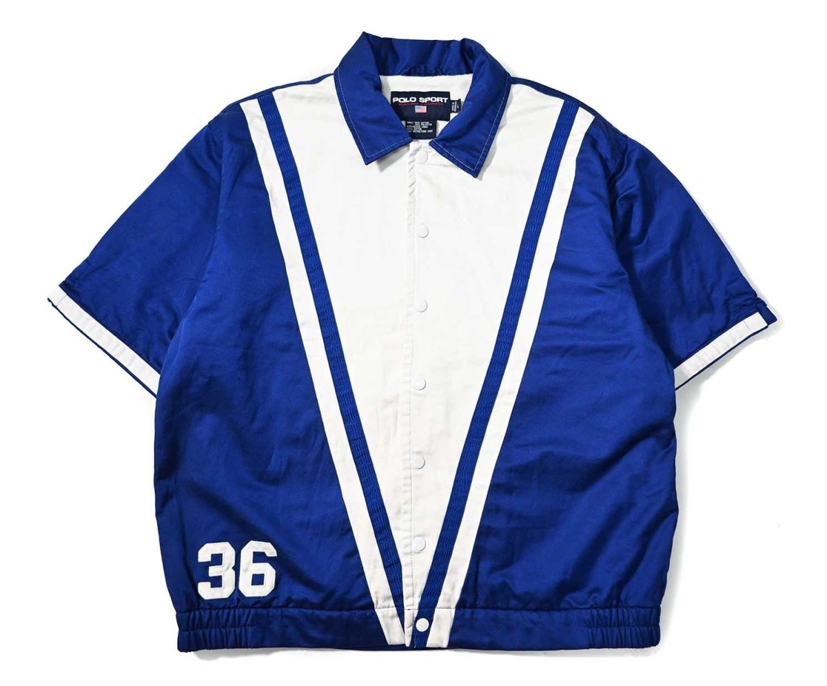 画像1: 90-00s Used Polo Sport Ralph Lauren Short Sleeve Jacket ラルフローレン (1)