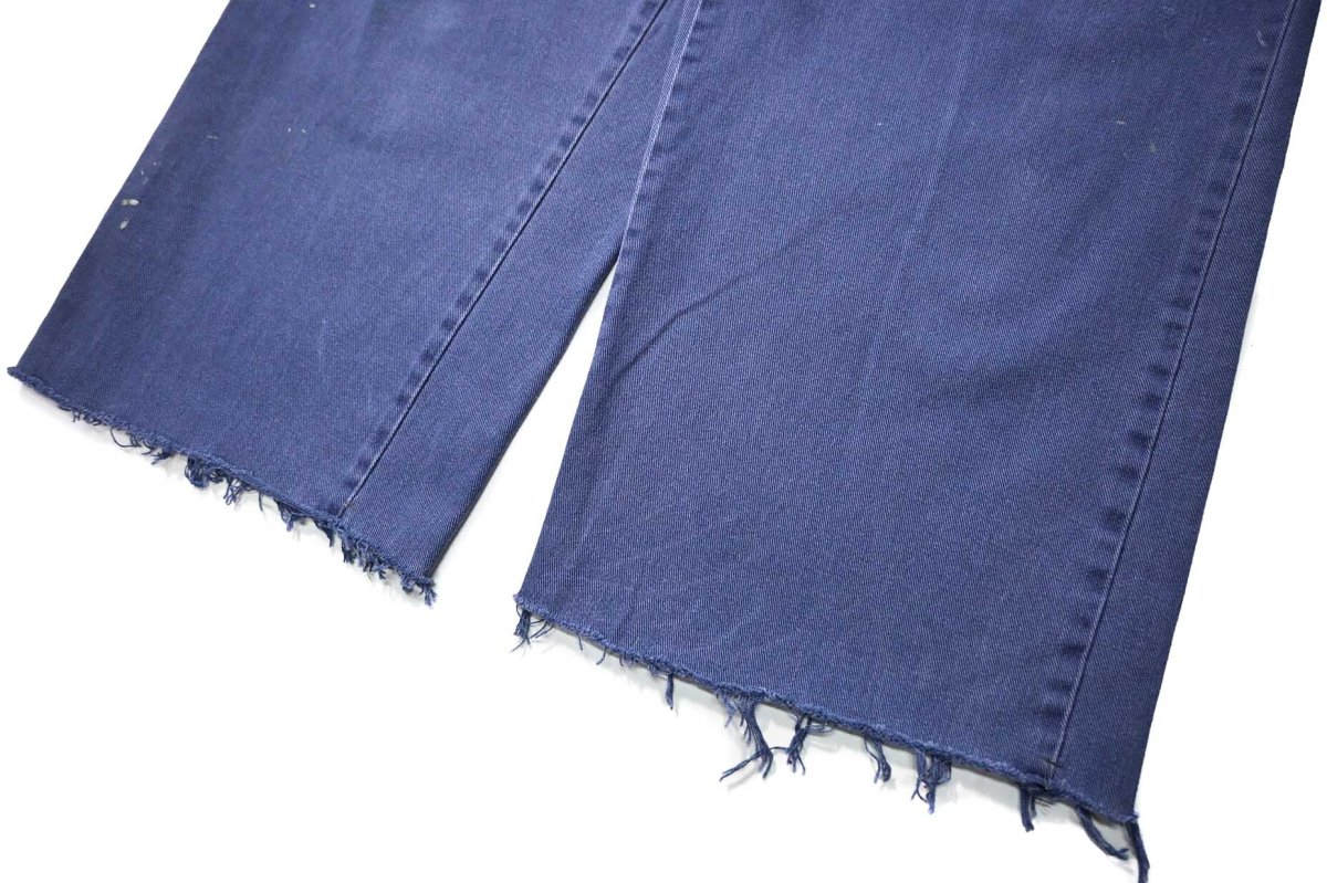 画像3: Used Painted Work Pants Navy (3)