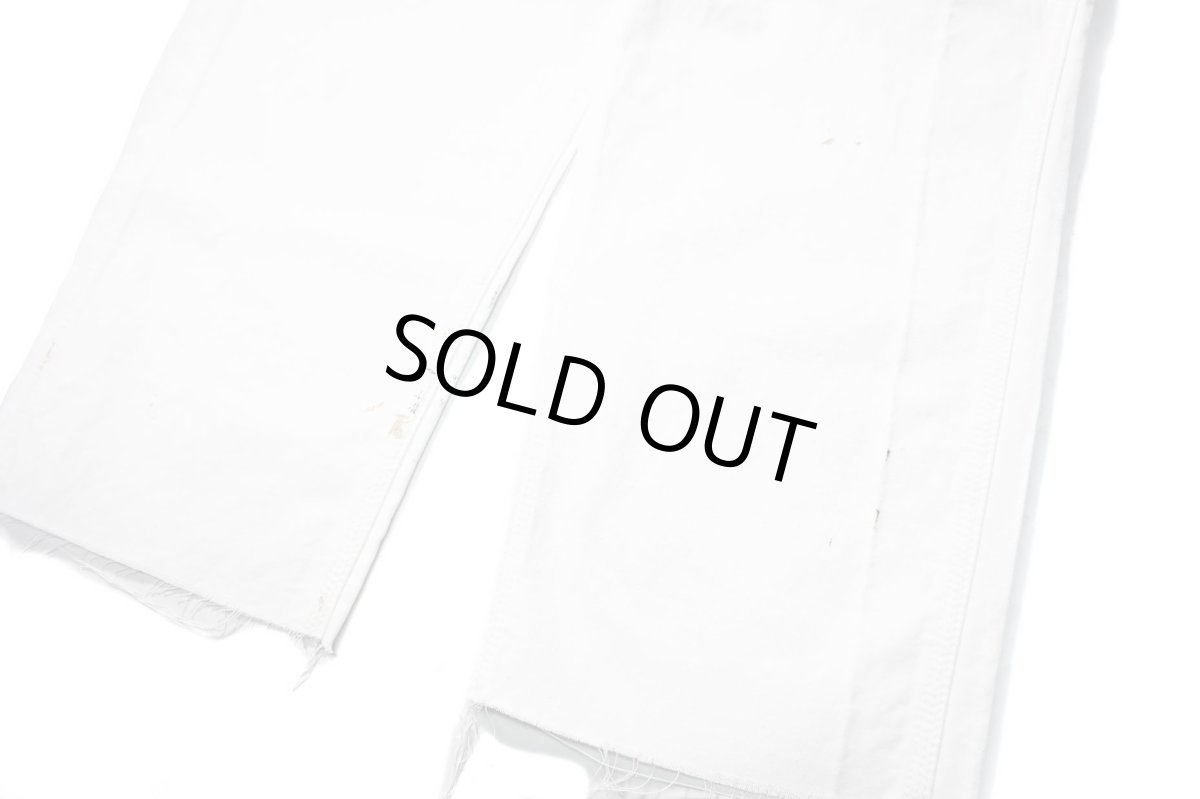 画像3: Used Stan Ray Painted Painter Pants White made in USA (3)
