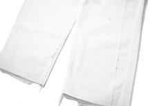 画像3: Used Stan Ray Painted Painter Pants White made in USA (3)