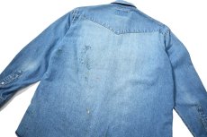 画像6: 90s Used Wrangler Denim Western Shirt (6)