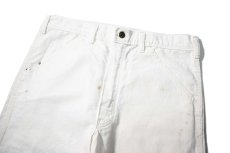 画像2: Used Stan Ray Painted Painter Pants White made in USA (2)