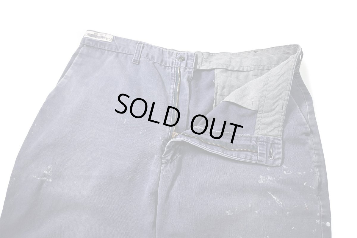 画像5: Used Painted Work Pants Navy (5)