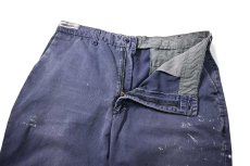 画像5: Used Painted Work Pants Navy (5)