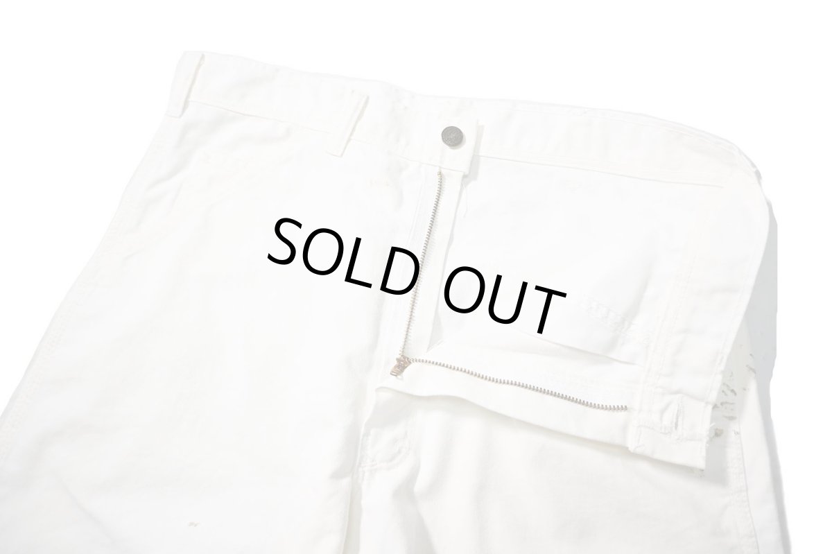 画像5: Used Stan Ray Painted Painter Pants White made in USA (5)