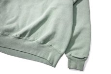 画像3: 90s Used Russell Athletic High Cotton Blank Sweat Shirt Green made in USA (3)