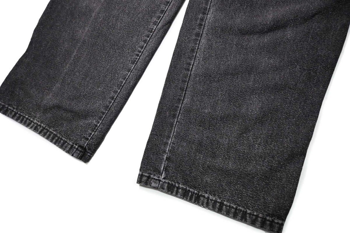 画像3: 90s Used Dockers Denim Pleated Trouser Black made in USA (3)