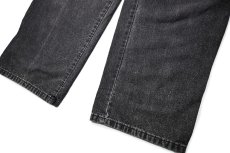 画像3: 90s Used Dockers Denim Pleated Trouser Black made in USA (3)