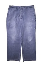 画像1: Used Painted Work Pants Navy (1)