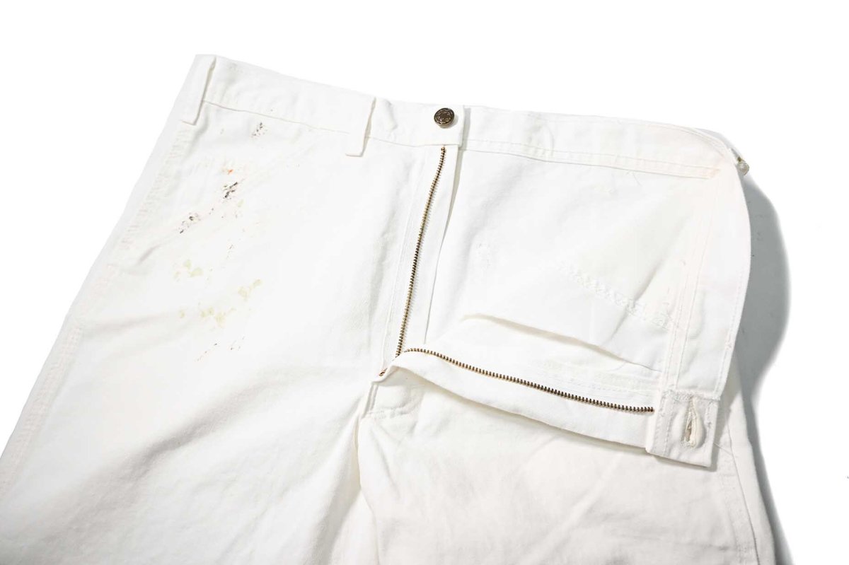 画像6: Used Stan Ray Painted Painter Pants White made in USA (6)
