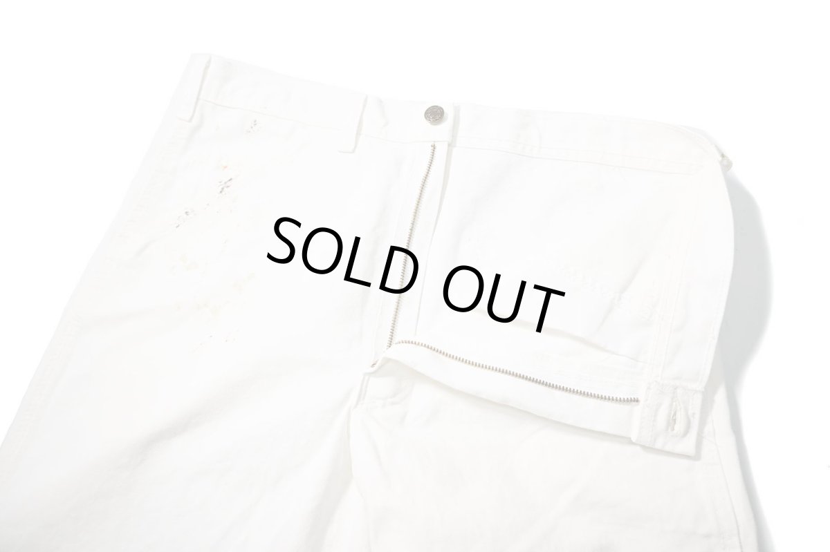画像6: Used Stan Ray Painted Painter Pants White made in USA (6)