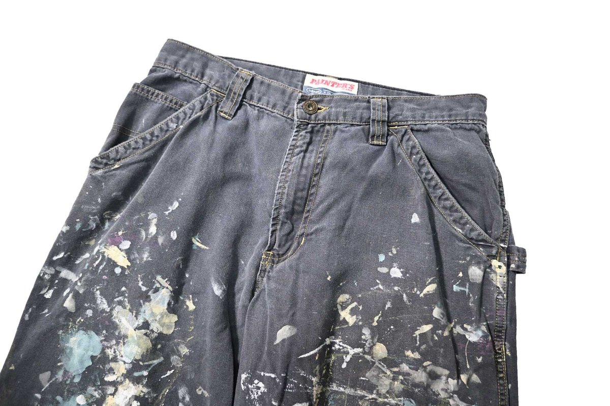 画像2: Used Old Navy Painted Painter Pants (2)
