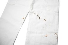 画像4: Used Stan Ray Painted Painter Pants White made in USA (4)