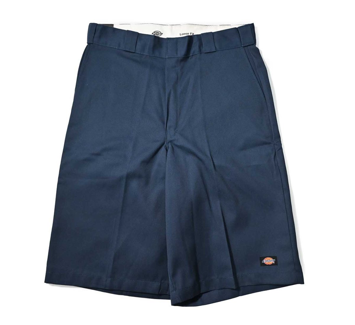 画像1: 00s Deadstock Dickies 42283NV 13Inch Multi-Use Pocket Work Short Navy (1)