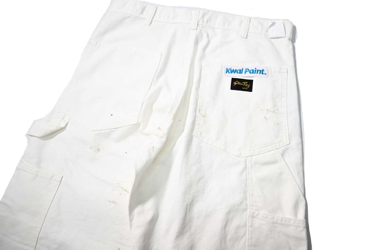 画像4: Used Stan Ray Painted Painter Pants White made in USA (4)