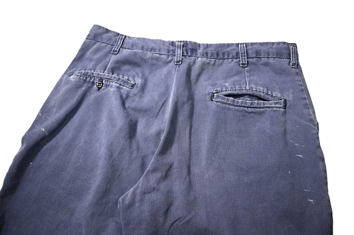 画像4: Used Painted Work Pants Navy (4)