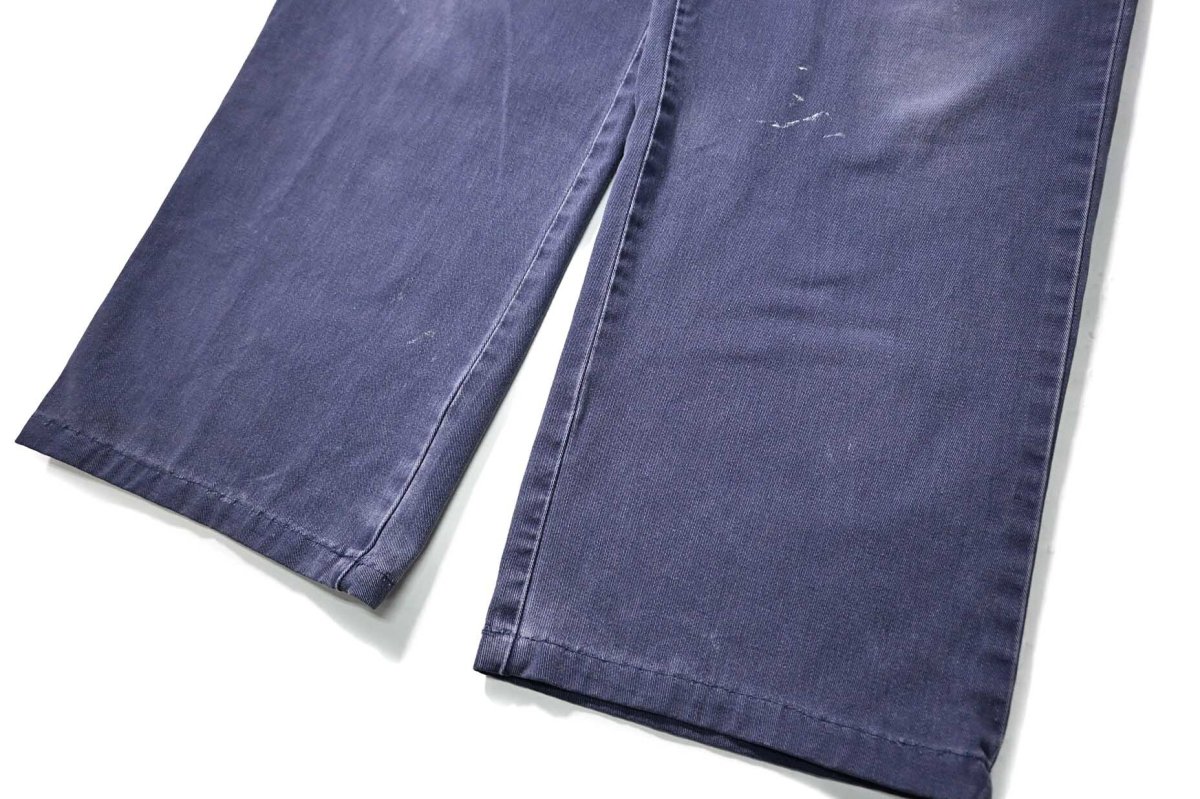 画像3: Used Painted Work Pants Navy (3)