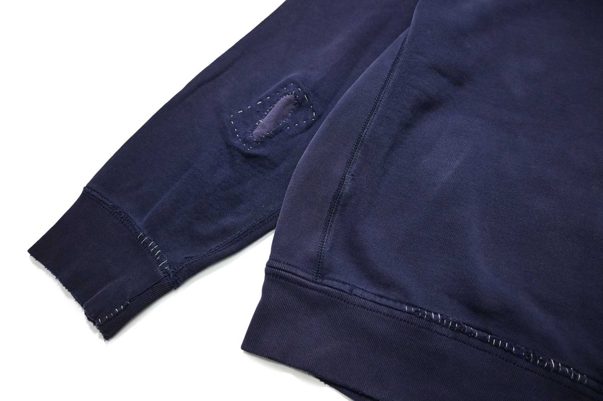 画像6: 90-00s Used Polo Ralph Lauren Zip Sweat Hoodie Navy (6)