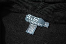 画像4: 90-00s Used Polo Ralph Lauren Zip Sweat Hoodie Black (4)