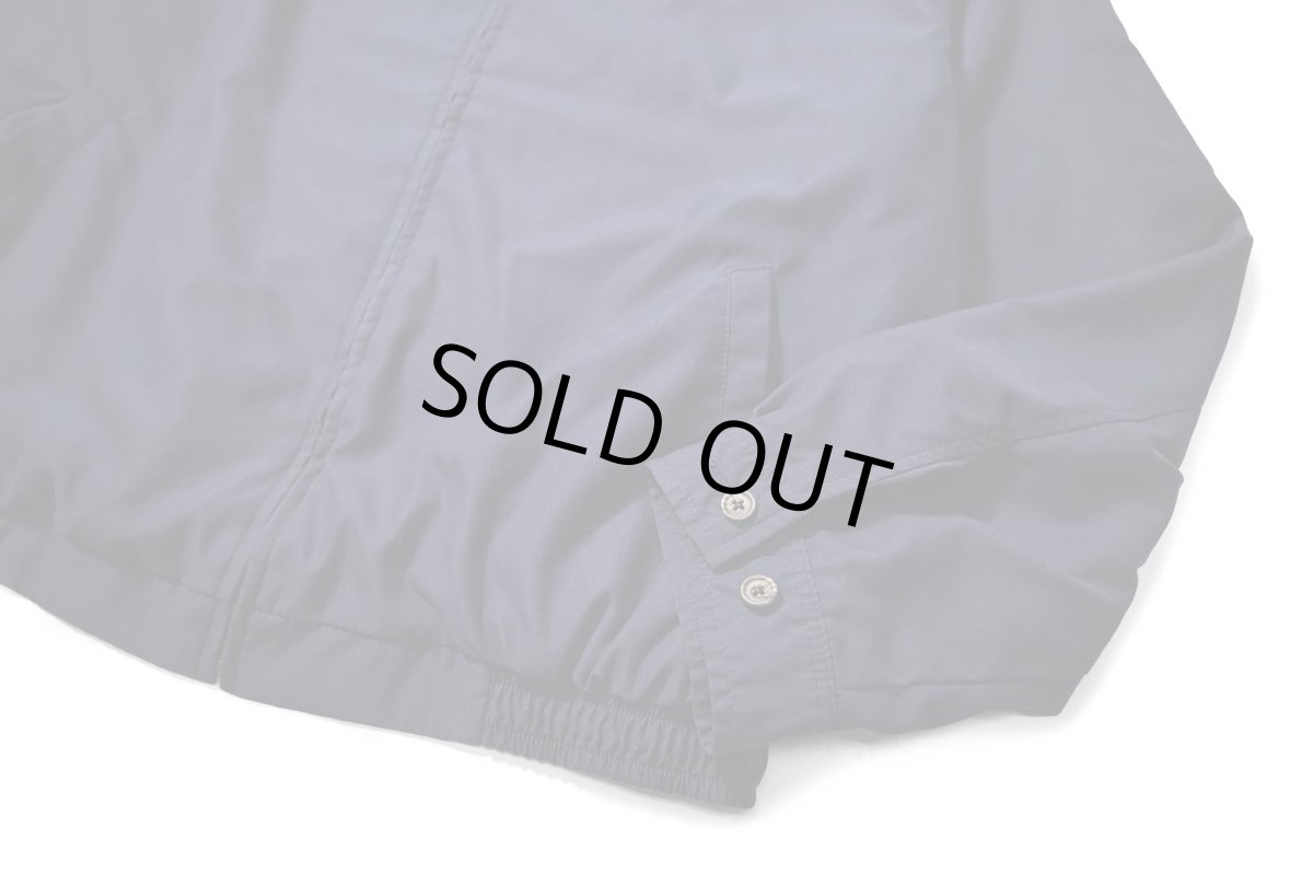 画像4: 90-00s Used Polo Ralph Lauren Peach Skin Swing Top Navy ラルフローレン (4)