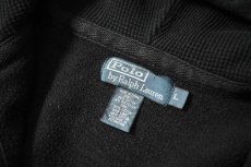 画像4: 90-00s Used Polo Ralph Lauren Zip Sweat Hoodie Black (4)