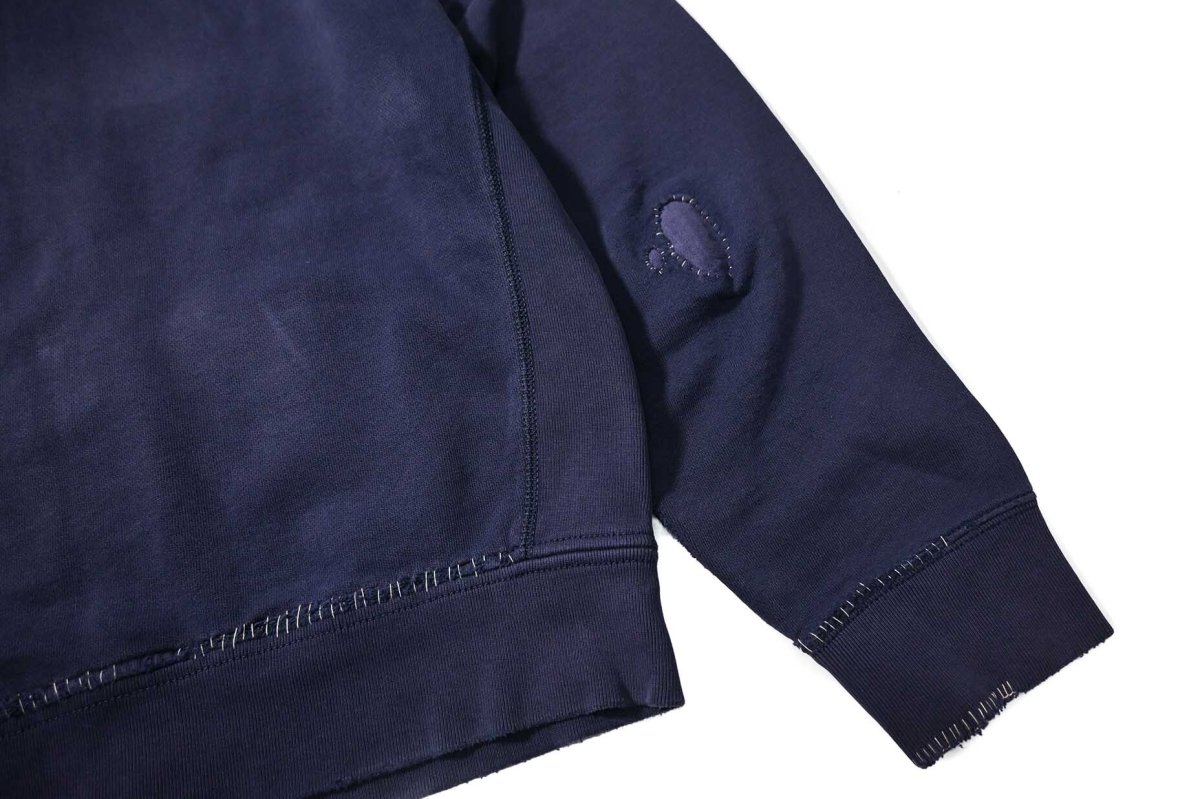 画像5: 90-00s Used Polo Ralph Lauren Zip Sweat Hoodie Navy (5)