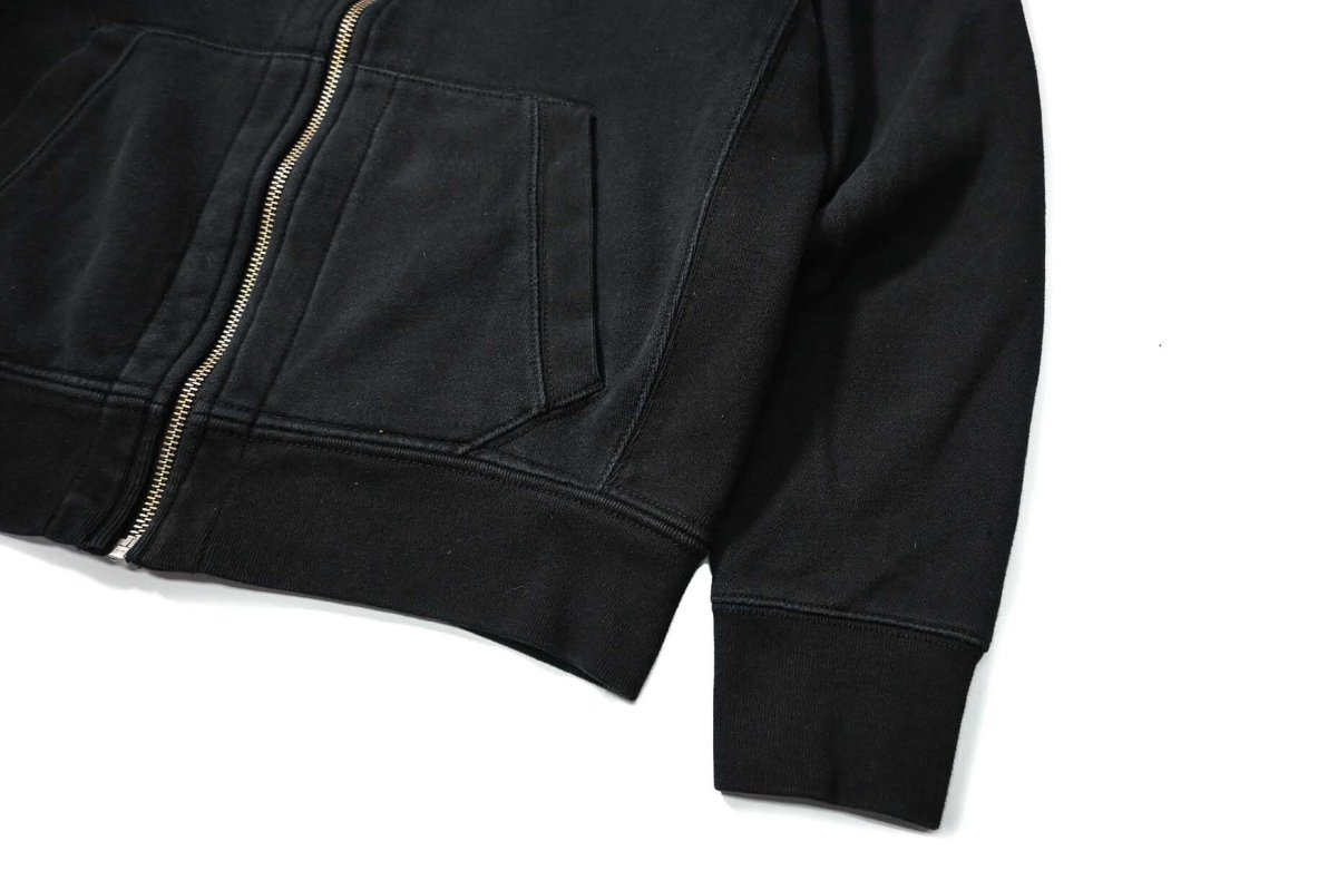 画像3: 90-00s Used Polo Ralph Lauren Zip Sweat Hoodie Black (3)