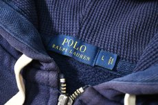 画像4: Used Polo Ralph Lauren Zip Sweat Hoodie Navy (4)