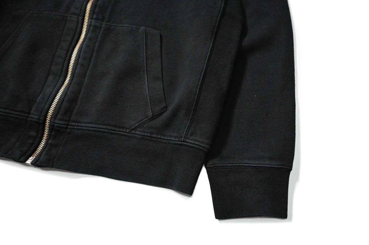 画像3: 90-00s Used Polo Ralph Lauren Zip Sweat Hoodie Black (3)