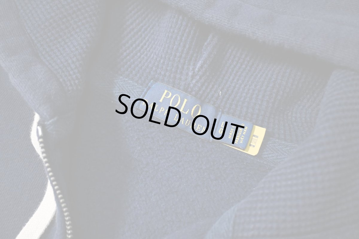 画像4: Used Polo Ralph Lauren Zip Sweat Hoodie Navy (4)