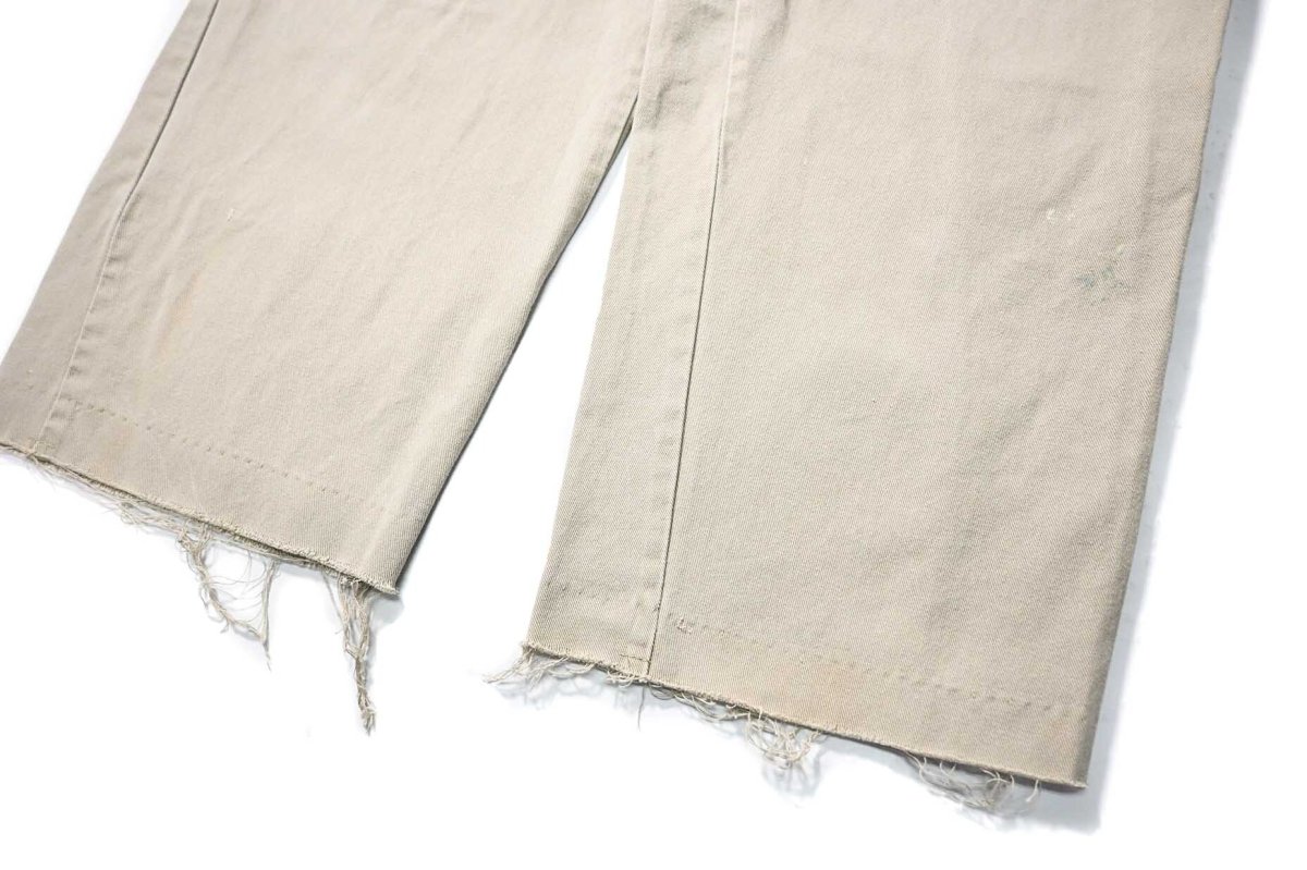 画像3: Used Red Kap Painted Work Pants Khaki (3)