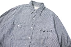 画像2: 70s Used Big Mac Hickory Stripe Work Shirt (2)