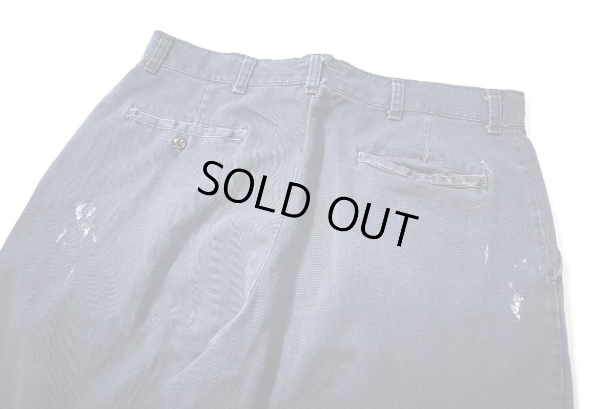 画像4: Used Red Kap Painted Work Pants Navy (4)