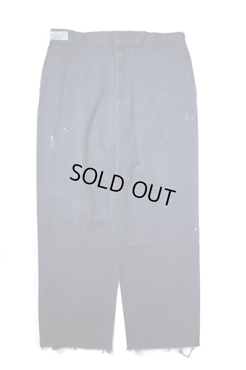 画像1: Used Red Kap Painted Work Pants Navy (1)