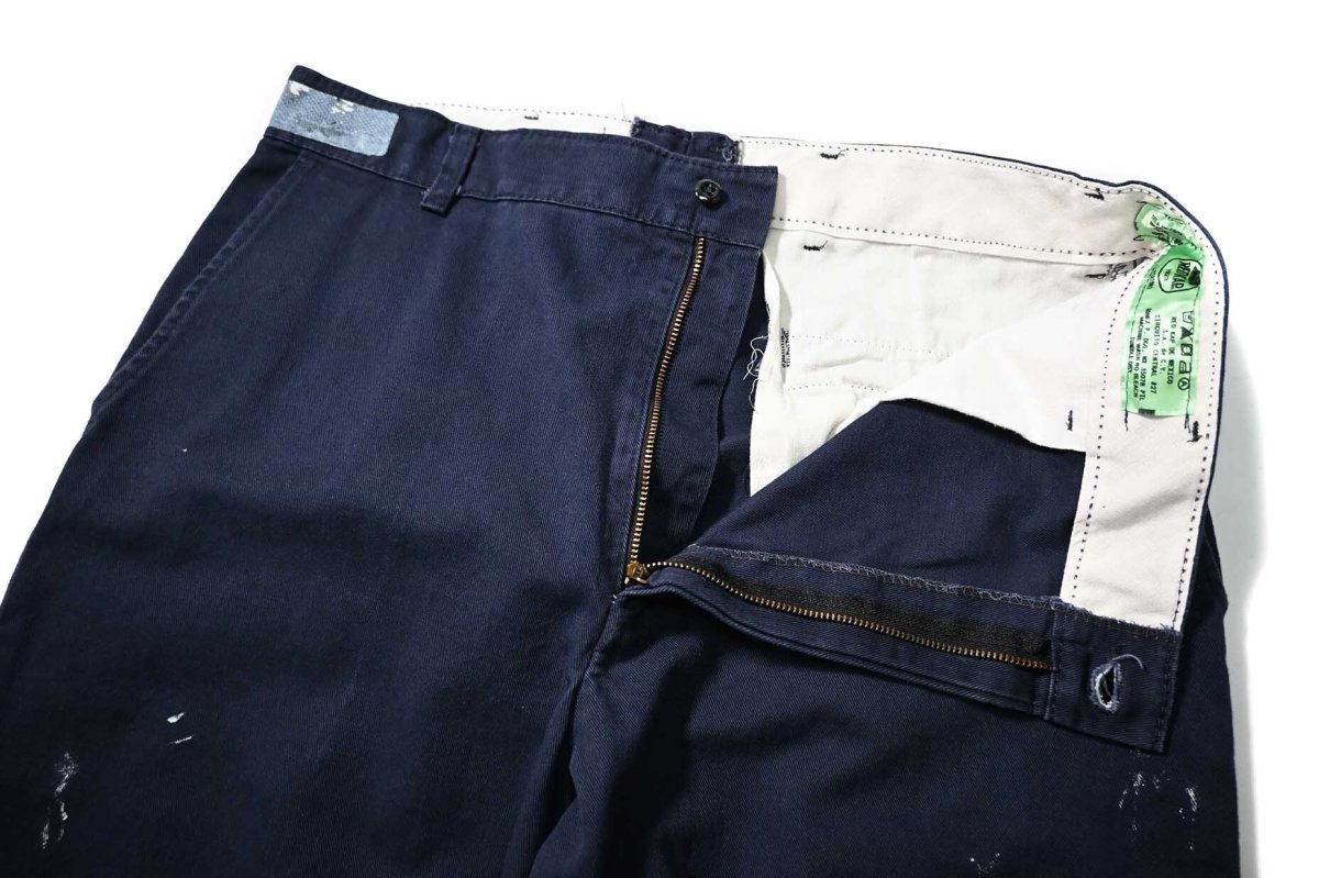 画像5: Used Red Kap Painted Work Pants Navy (5)