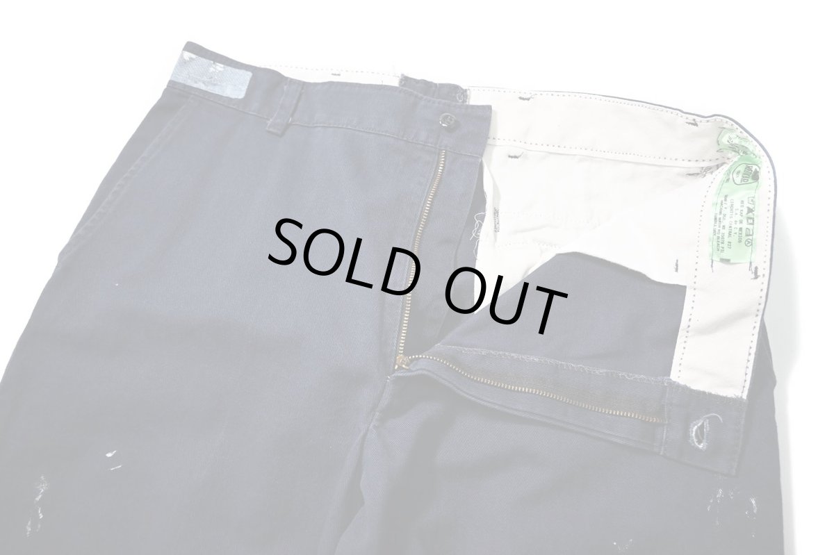 画像5: Used Red Kap Painted Work Pants Navy (5)