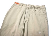 画像2: Used Red Kap Painted Work Pants Khaki made in USA (2)