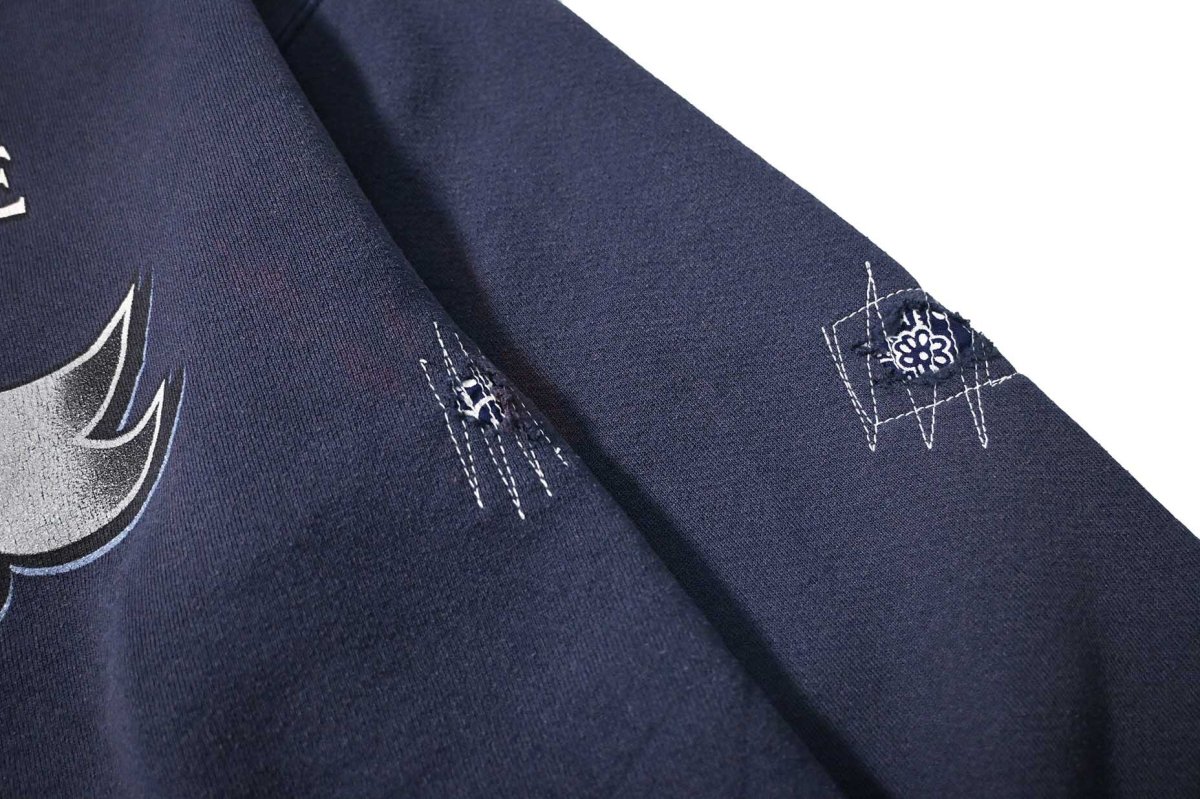 画像6: 00s Used Harley-Davidson Print Sweat Hoodie (6)