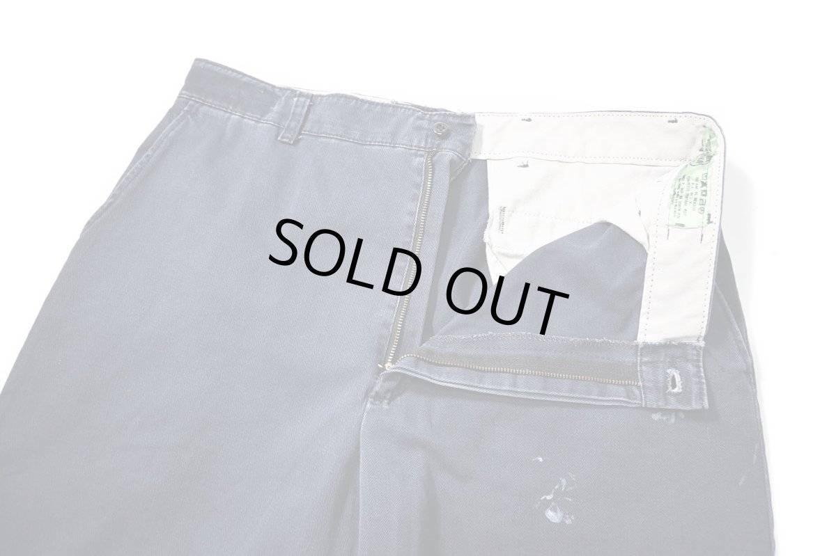 画像5: Used Red Kap Painted Work Pants Navy (5)