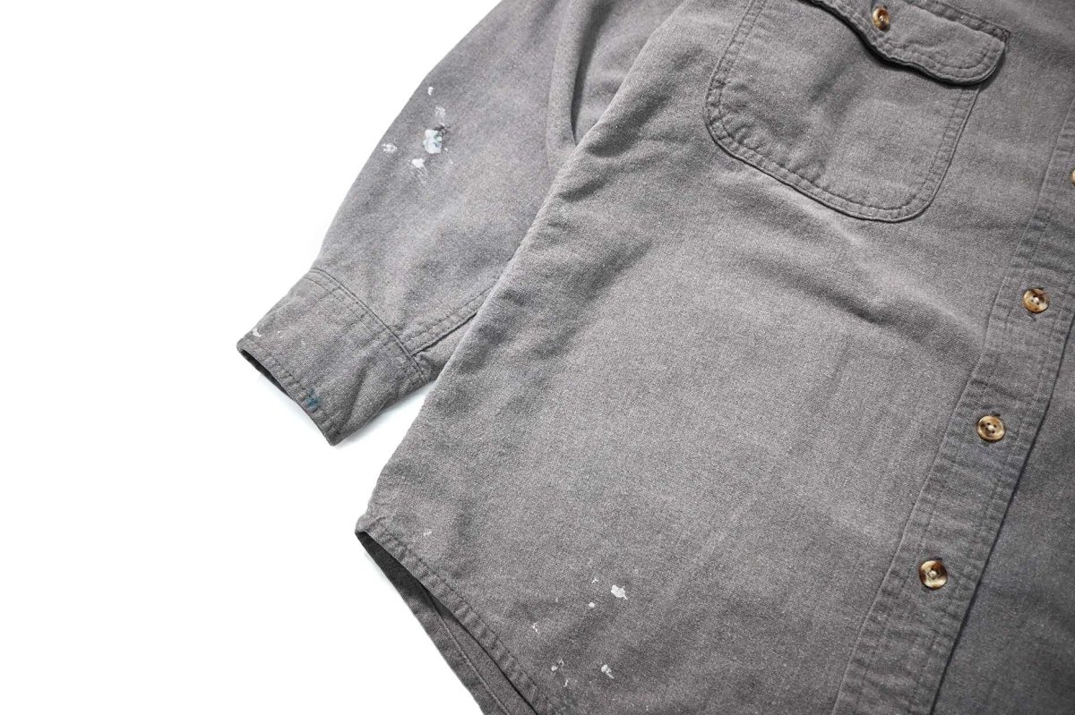 画像4: 90s Used Five Brother Chamois Cloth Shirt (4)
