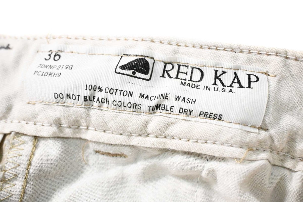画像6: Used Red Kap Painted Work Pants Khaki made in USA (6)