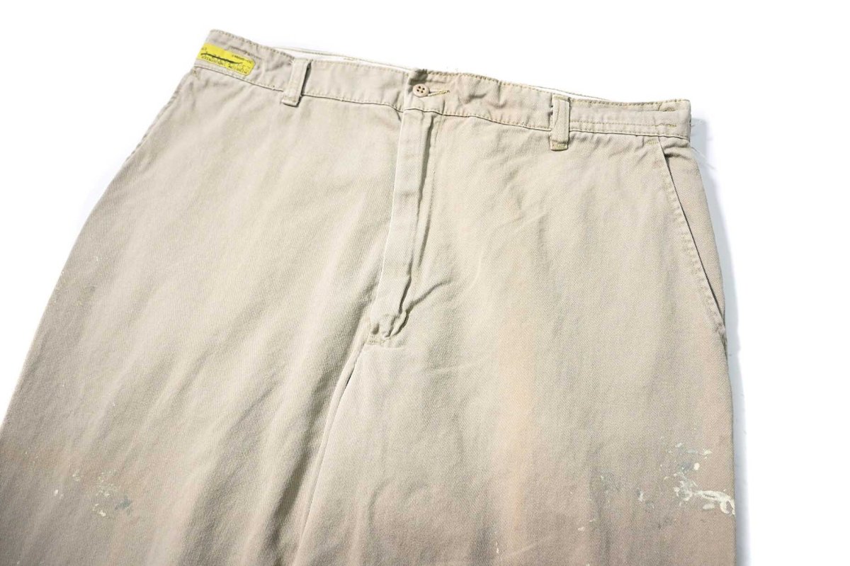 画像2: Used Red Kap Painted Work Pants Khaki (2)
